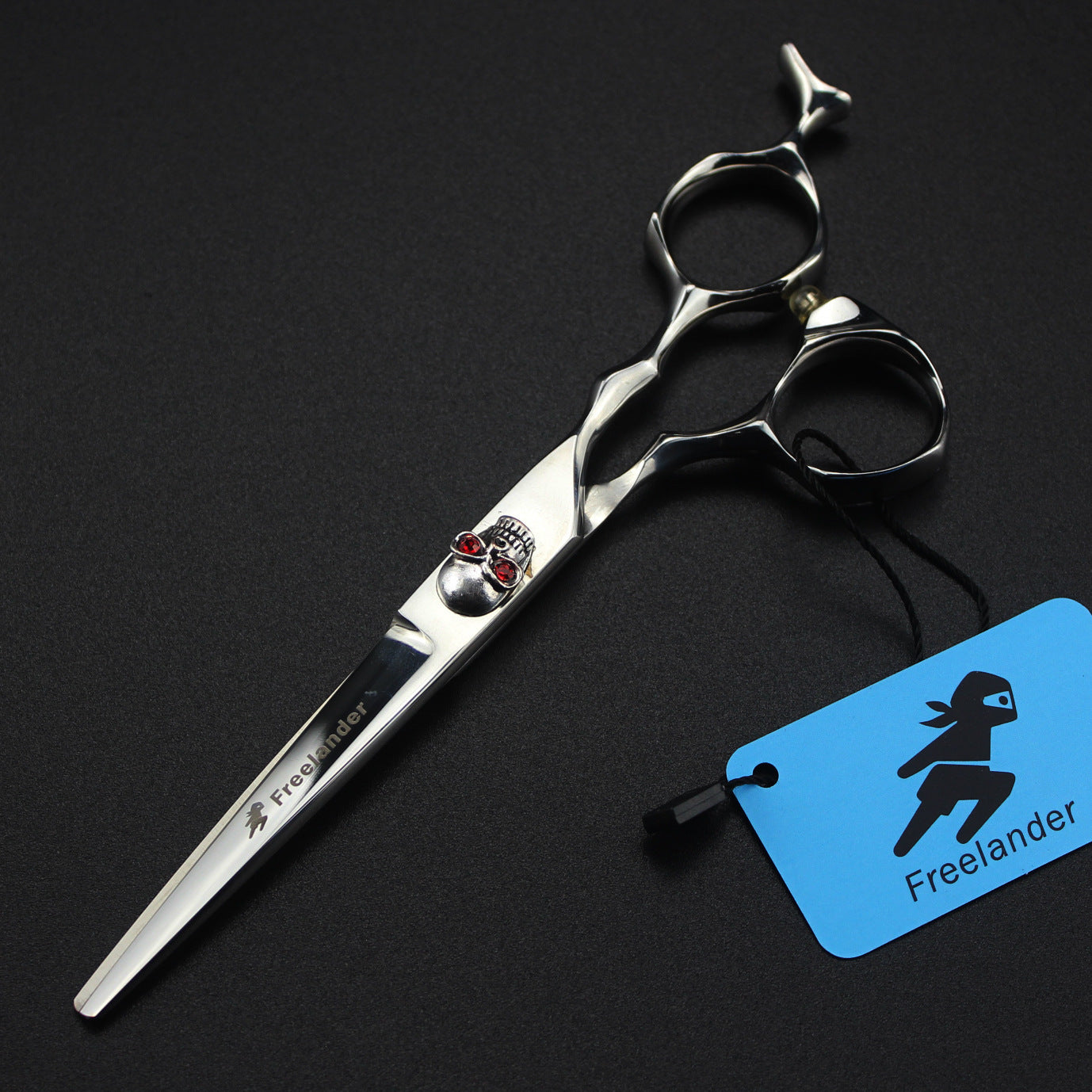 Silver skull Beauty Salon Cutting Tools